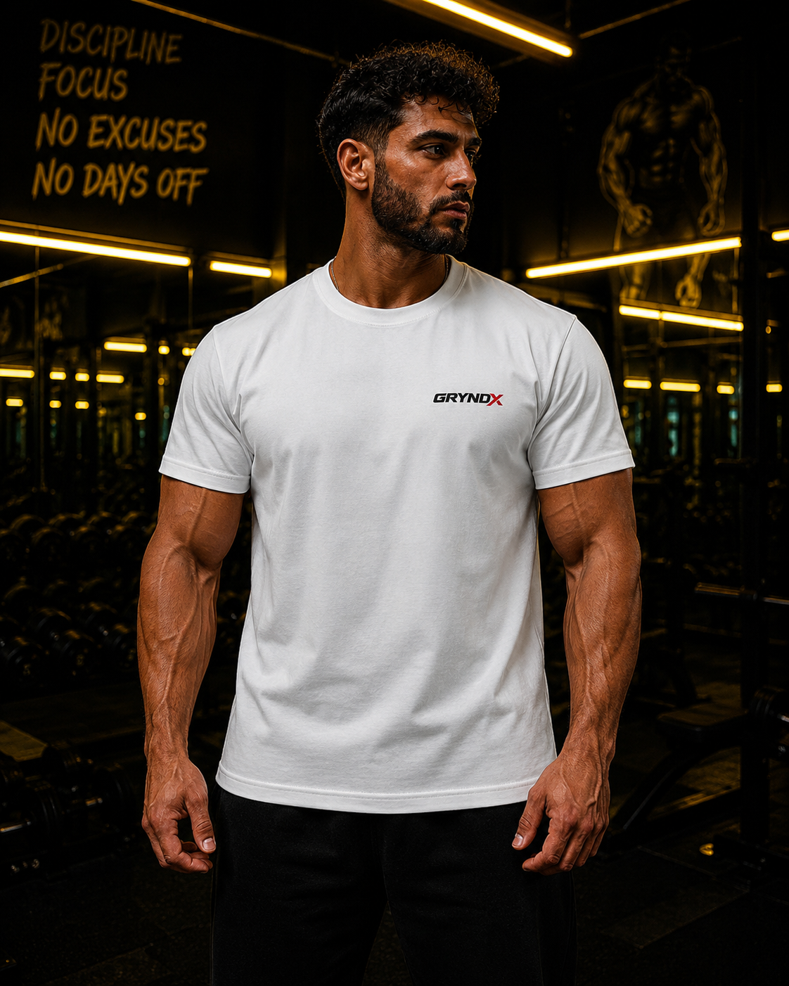 GRYNDX - T-shirt Fitness Date